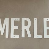 Old sign letter L / /27cm