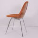 Pair of DKX 1 Wire Chairs by Charles & Ray Eames, Herman Miller, 1952