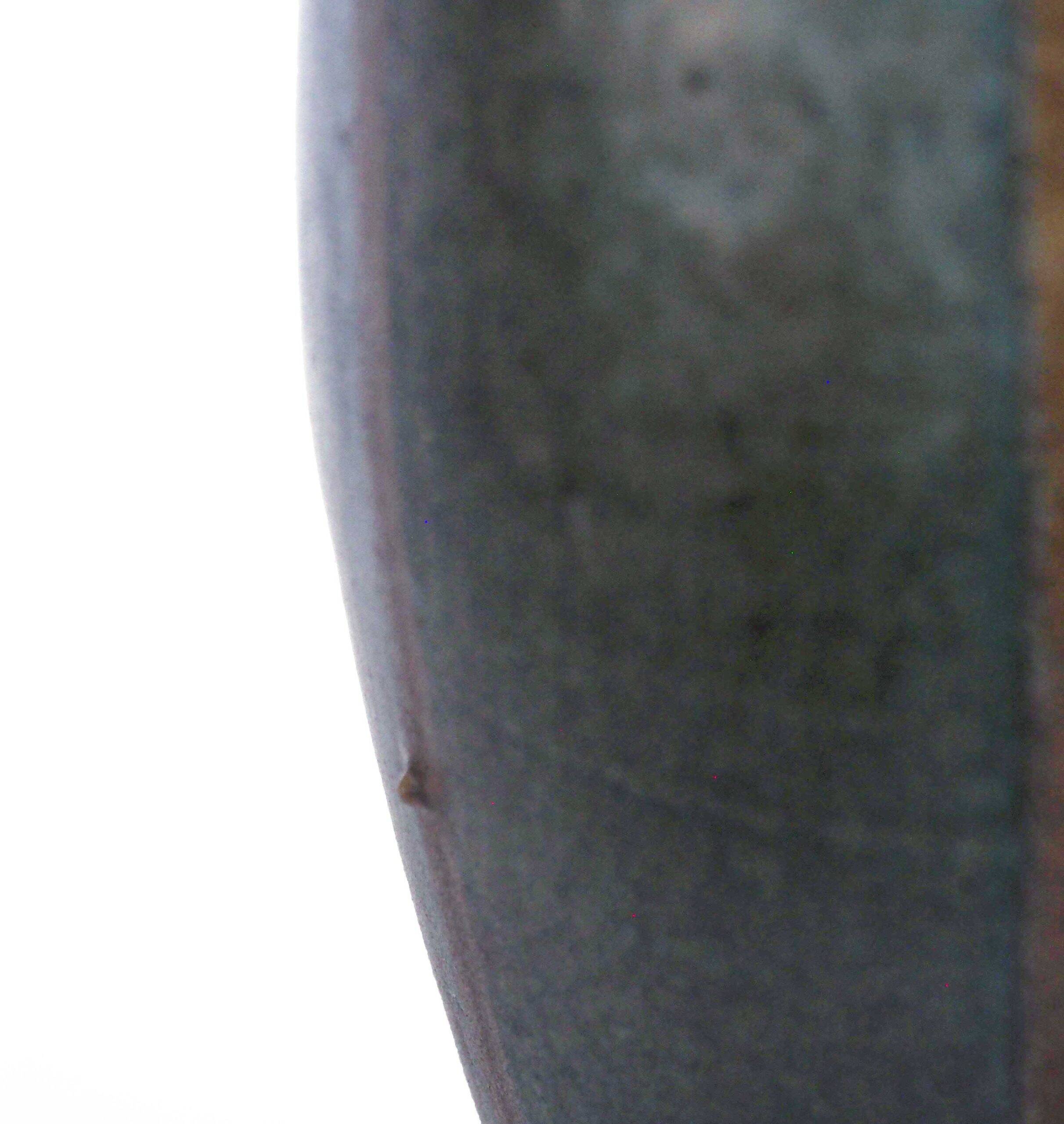 Stoneware vase signed Pointu