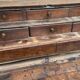 19th-century walnut secretary