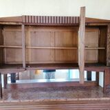 Carved wood buffet Art déco