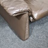 Vintage leather easy chair by Erpo