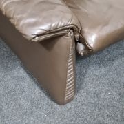 Vintage leather easy chair by Erpo