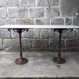 Bistro table marble top 145.5 cm