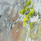 'May' by Megan Wheatley Large Abstract Painting