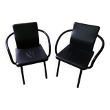 Suite of "Mandarin" chairs Ettore Sottsass for Knoll