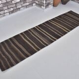 Organic Wool Goat Hair Runner Rug sku 3838