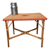 Rattan table