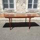 Scandinavian teak table expandable