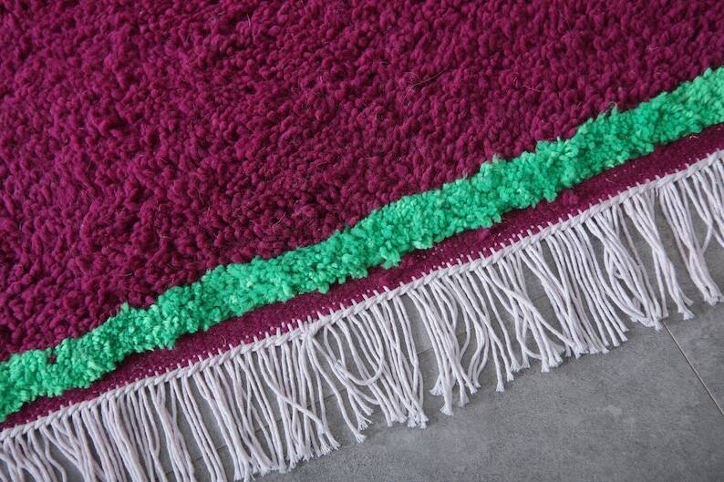 Tapis berbère en laine pure authentique naturel taille 2/3 m