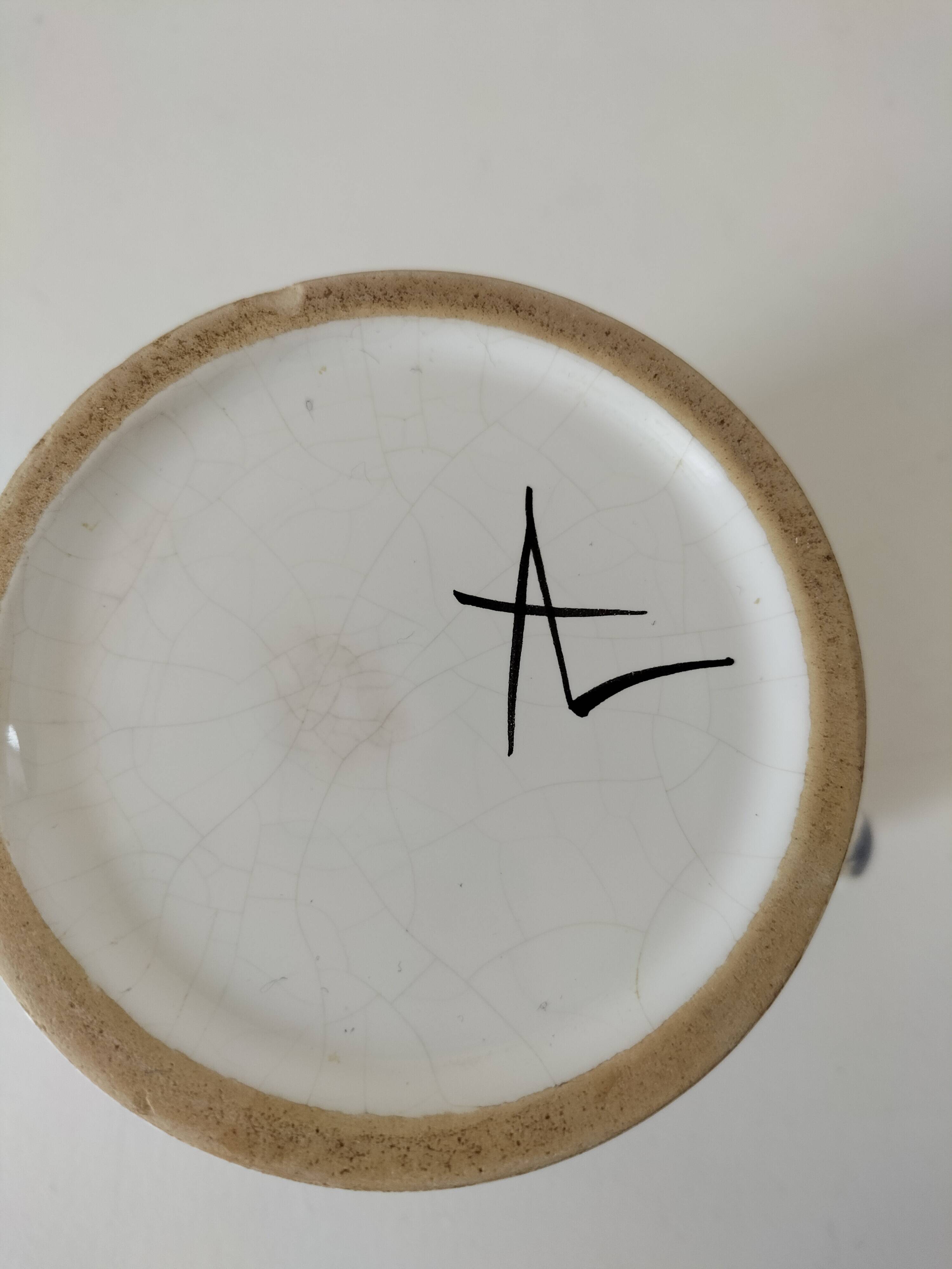 Breton milk jug - original signed painting