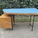 Asymmetrical desk by George Frydman