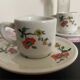 Tasses et sous tasses porcelaine