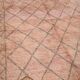 Pink Vintage Handmade Moroccan rug 183 x 313 cm - Berber Wool Rug Authentic