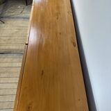 Massive oiled elm enfilade maison regain 1970