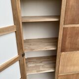 Oak cabinet attributed to René Gabriel