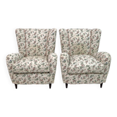Pair of Paolo Buffa Mid-Century Modern Italian Armchairs, 1950s