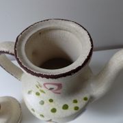 Pichet en grès de Puisaye vintage