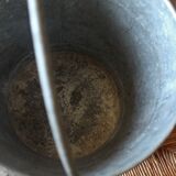 Charcoal bucket zinc garden