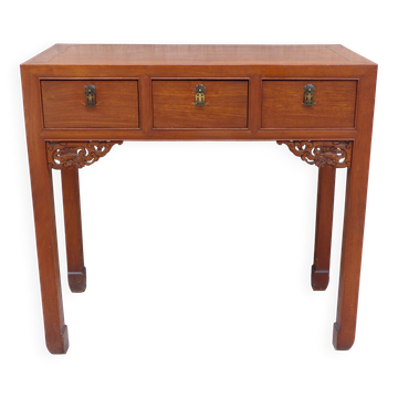 Old Indonesian console in carved wood – Java / Bandung – 1980
