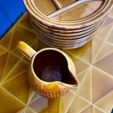 Braided ceramic pitcher