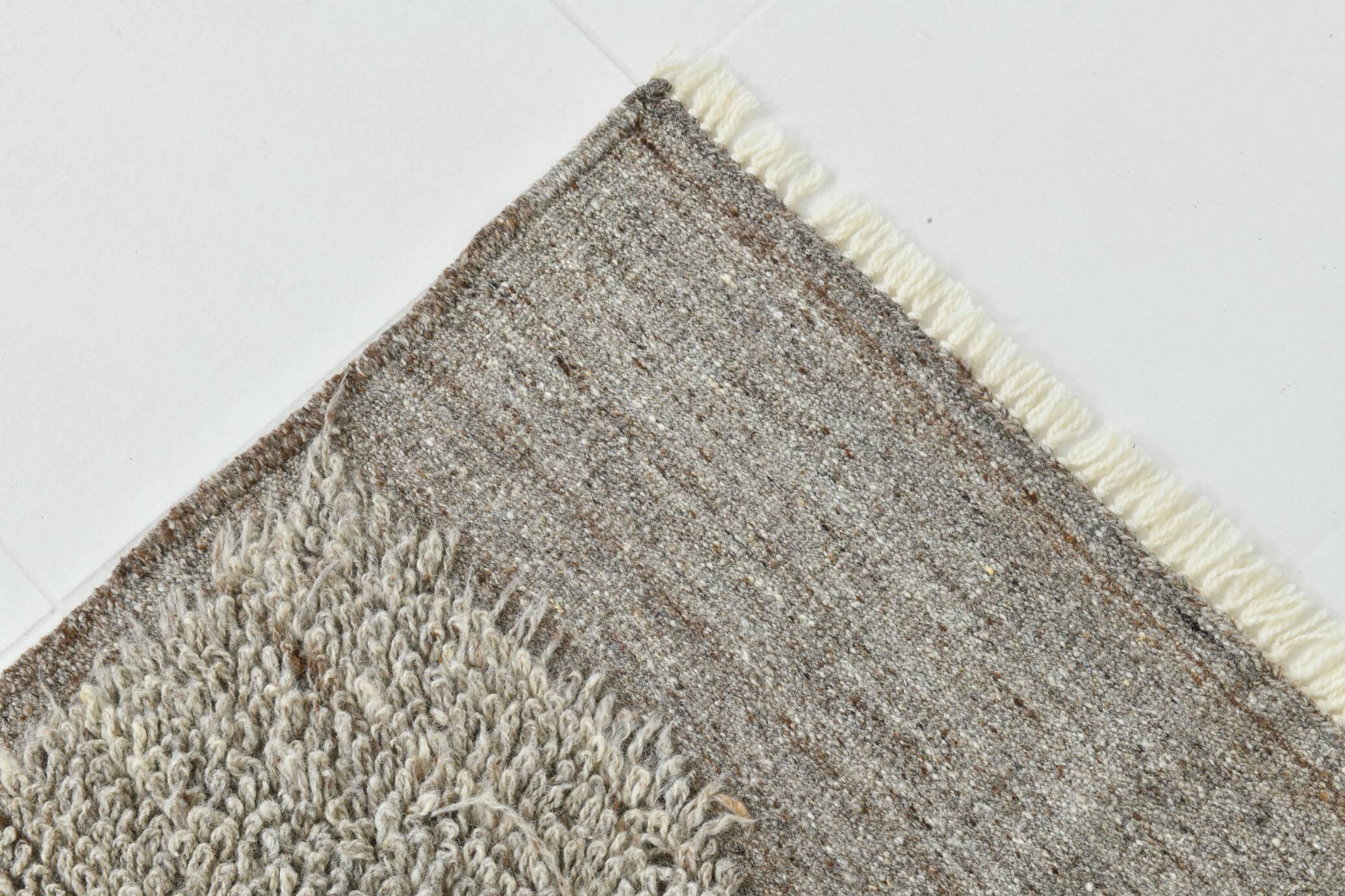 3x12 Pastel Brown Oushak Runner Rug, 84x350Cm