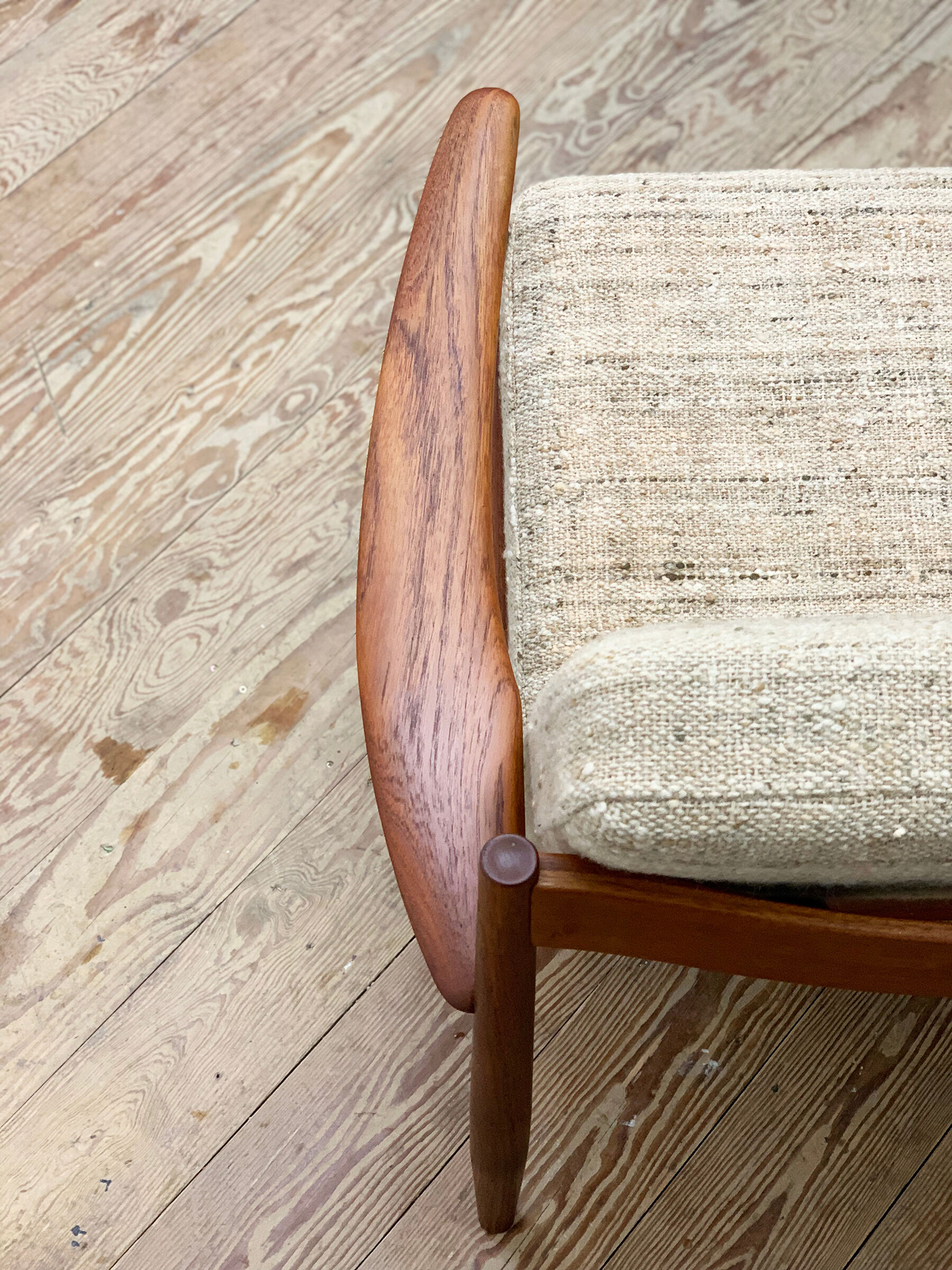 Armchair by Grete Jalk for France & Son, Danish Design, 1950er