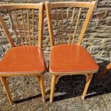Set of 6 Baumann 70's chairs