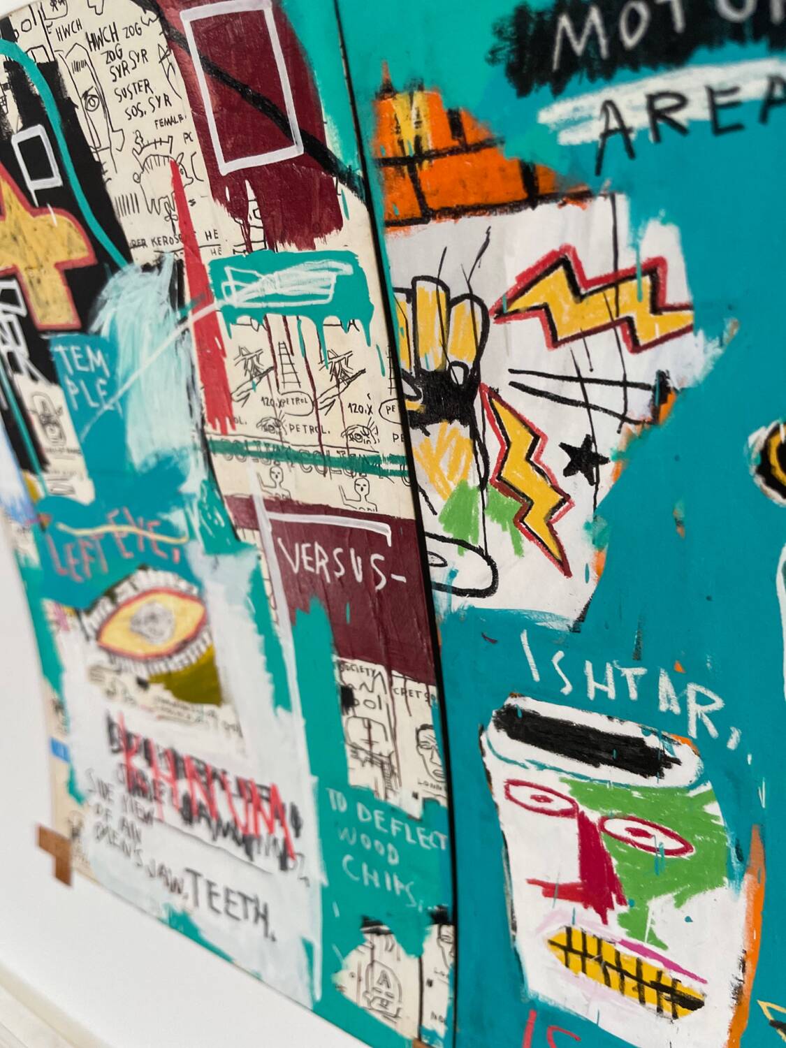 Jean Michel Basquiat (1960-1988), Ishatar 1983, publié par King McGaw, sous licence Arestar New York