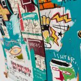 Jean Michel Basquiat (1960-1988), Ishatar 1983, publié par King McGaw, sous licence Arestar New York