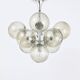 E. R. Nele Temde lustre atomic Sputnik chromé Space Age lampe suspendue tulipe
