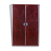 Armoire Bauhaus en noyer attribuée à Vichr et Spol, années 1930
