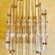 Venini wall light with 9 iridescent blades, model XXL, Italy 1980.