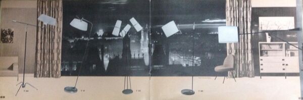 Lampadaire T643 maison lunel france
