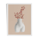 Illustration "buste en fleur" par noums atelier
