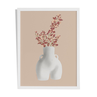 Illustration "bust in flower" by noums atelier