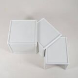 Set of 3 nesting tables designed by Peter Ghyczy for Horn Collection, 1970s