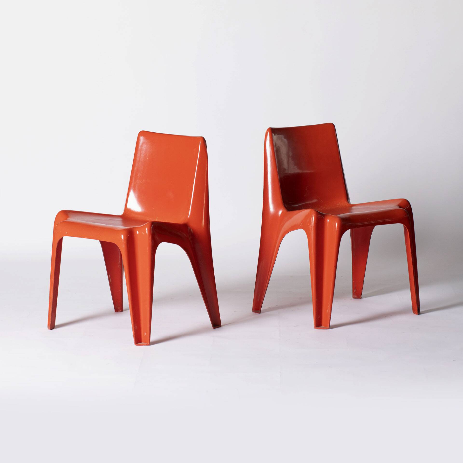 Bofinger BA1171 stackable chair, Germany, 1960s
