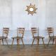66 Scandinavian chairs or vintage wooden bistro