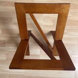 Wooden magazine rack