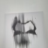 Painting on stretched canvas