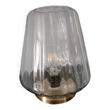 Glass table lamp