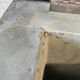 Old 1950 metal cooler