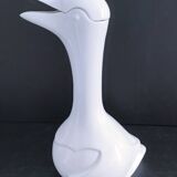 Porcelain bird carafe