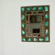 Mirror resin years 60 - 29X36cm