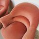 Paire de fauteuils crapaud vintage