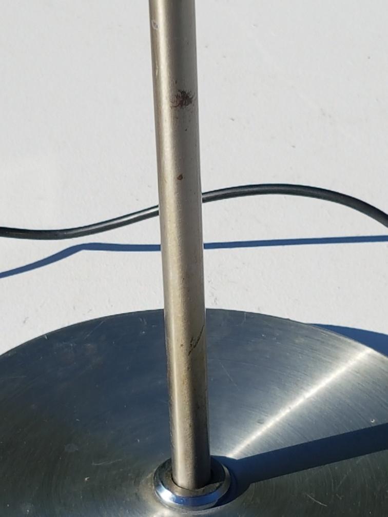 70s design stainless lamp