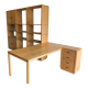 Bureau vintage avec support mural « Interlubke bipline »