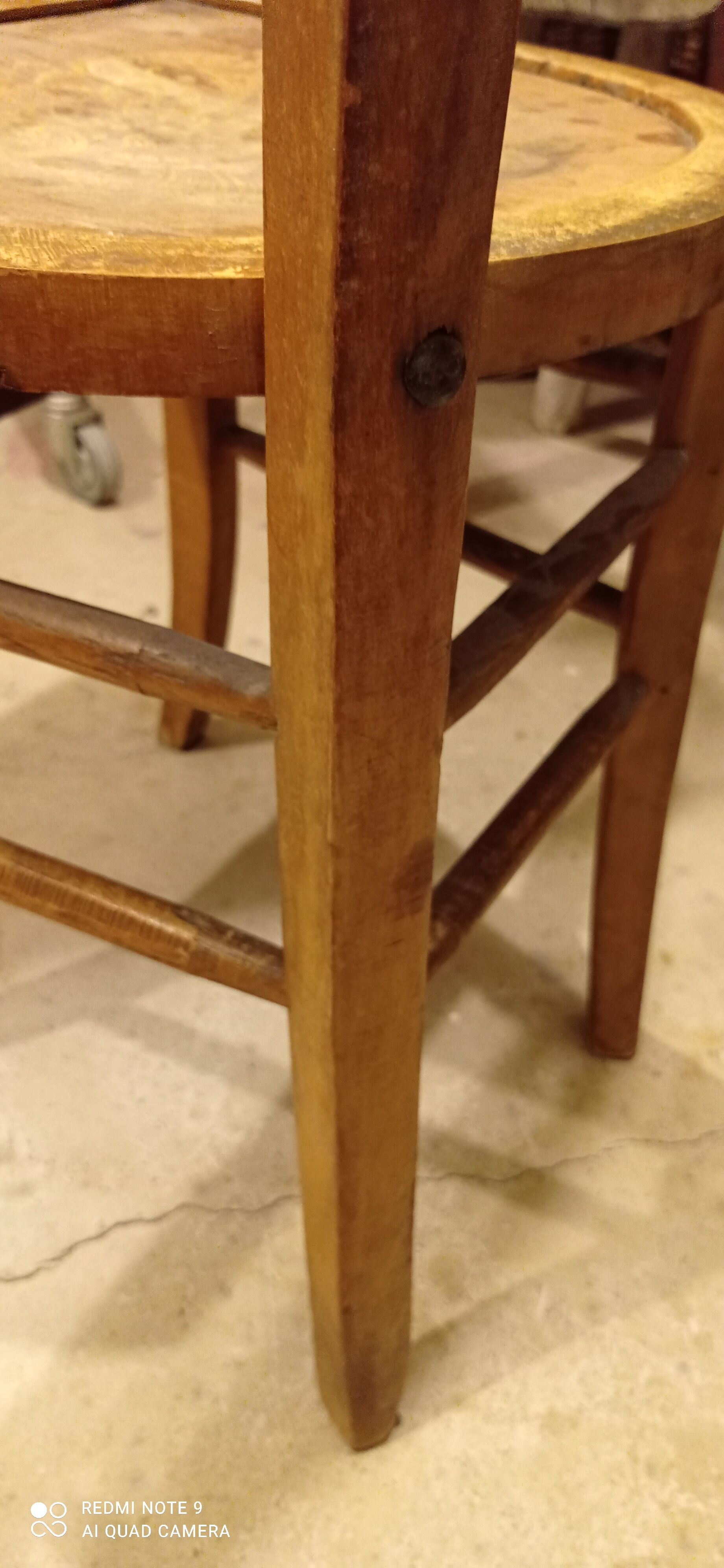 Antique bistro chair