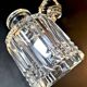 Crystal carafe and ice bucket from Val Saint Lambert – Elegance for the bar.